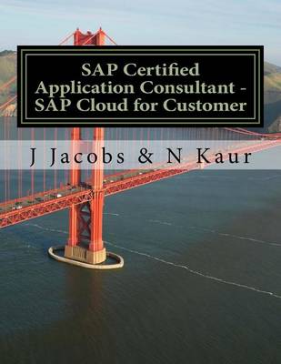 Book cover for SAP Certified Application Consultant - SAP Cloud for Customer
