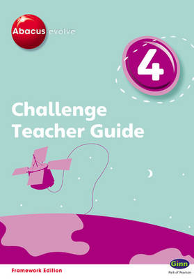 Book cover for Abacus Evolve Challenge Year 4 Teacher Guide with I-Planner Online Module