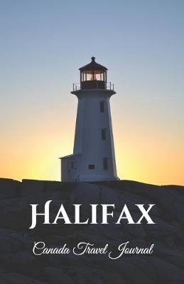 Book cover for Halifax Canada Travel Journal