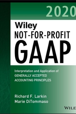 Cover of Wiley Not-for-Profit GAAP 2020