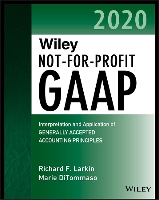 Book cover for Wiley Not-for-Profit GAAP 2020