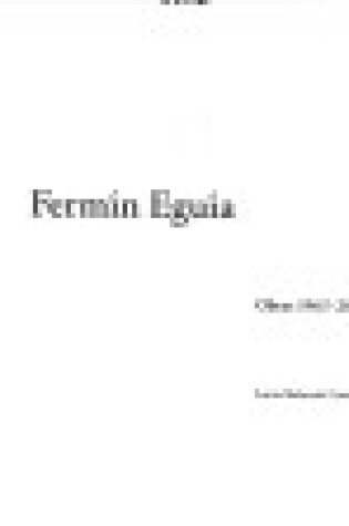 Cover of Fermin Eguia