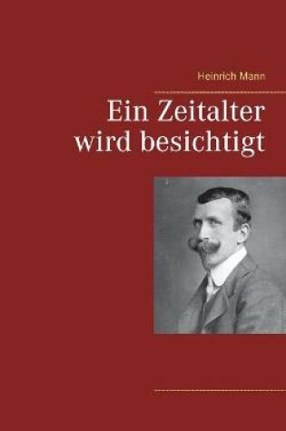 Cover of Ein Zeitalter wird besichtigt