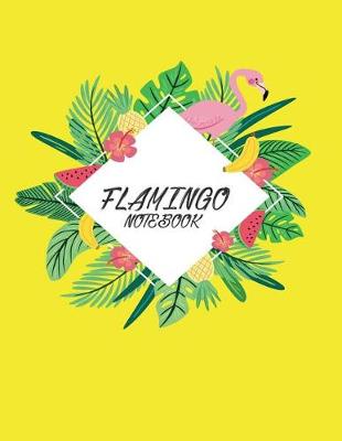 Book cover for Flamingo notebook