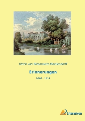 Book cover for Erinnerungen