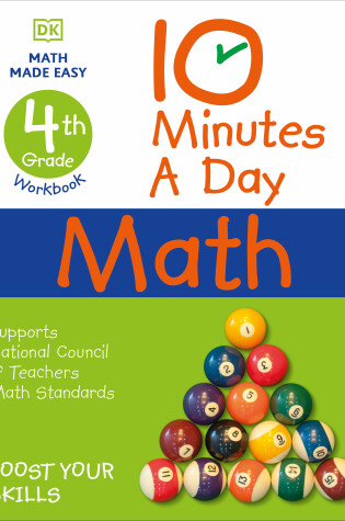 Cover of 10 Minutes a Day Math, 4th Grade