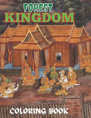 Book cover for Forest Kingdom Coloring Book