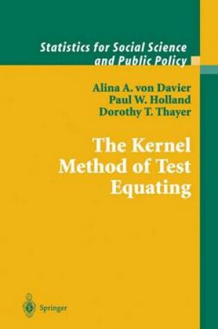 Cover of The Kernel Method of Test Equating