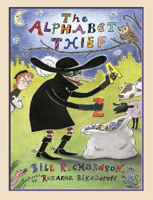 Book cover for The Alphabet Thief