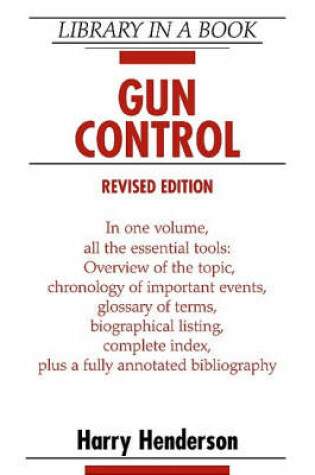 Cover of Gun Control