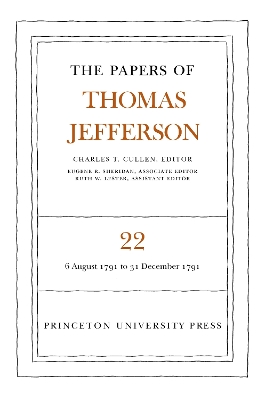 Book cover for The Papers of Thomas Jefferson, Volume 22