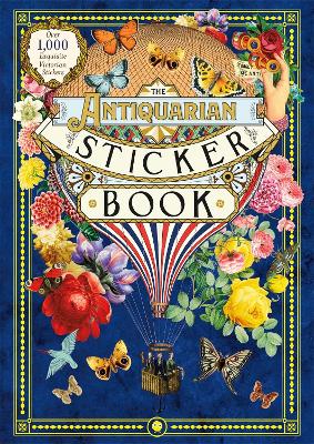 Book cover for The Antiquarian Sticker Book