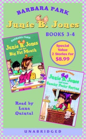 Book cover for Junie B. Jones: Big Fat Mouth; Junie B. Jones: Some Sneaky Peeky Spying
