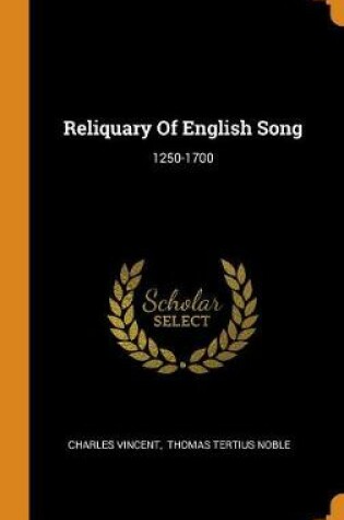 Cover of Reliquary of English Song