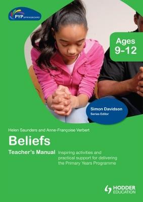 Book cover for PYP Springboard Teacher's Manual:Beliefs