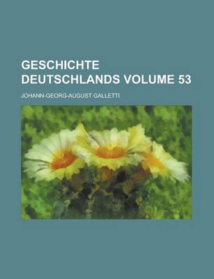 Book cover for Geschichte Deutschlands Volume 53