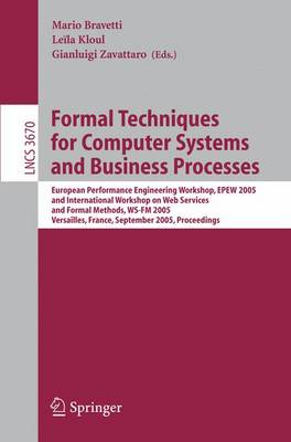 Cover of Formal Techniques for Computer Systems and Business Processes