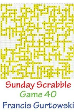 Cover of Sunday Scrabble Game 40