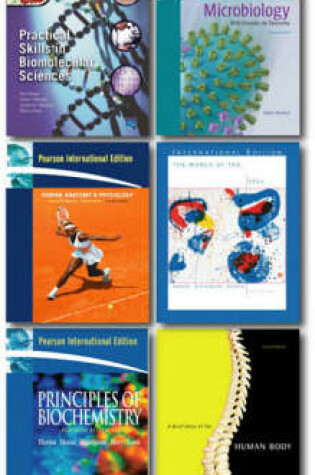 Cover of Valuepack:World of the Cell with CD-ROM/Principles of Biochemistry/Microbiology with diseases by Taxonomy/Practical Skills in Biomolecular Sciences/Human Anantomy and Pysiology with Human Anatomy and Phsiology Atlas.