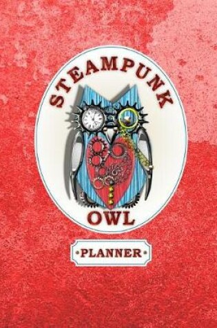 Cover of Steampunk Owl Planner