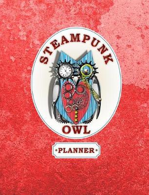 Book cover for Steampunk Owl Planner