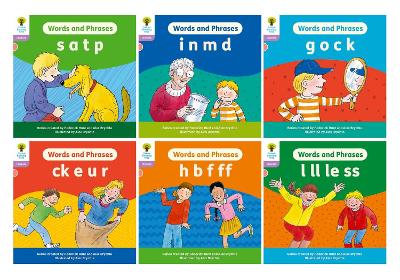 Book cover for Oxford Reading Tree: Floppy's Phonics Decoding Practice: Oxford Level 1+: Mixed Pack of 6