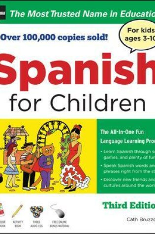 Cover of Spanish for Children with Three Audio CDs, Third Edition