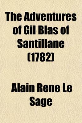 Book cover for The Adventures of Gil Blas of Santillane (1782)