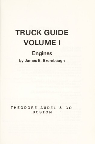 Cover of Truck Guide 3 Vol. Set