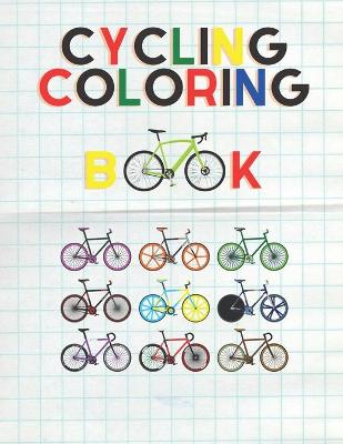 Book cover for Bicycle Coloring Book