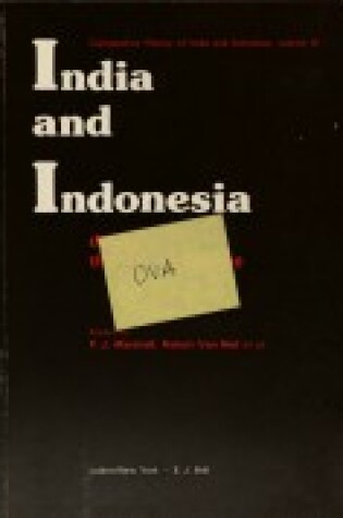 Cover of Comparative History of India and Indonesia, Volume 3 India and Indonesia during the Ancien Regime