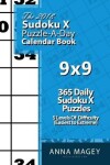 Book cover for The 2018 Sudoku X 9x9 Puzzle-A-Day Calendar Book