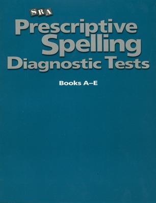 Cover of Prescriptive Spelling, Diagnostic Test