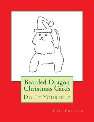 Book cover for Bearded Dragon Christmas Cards