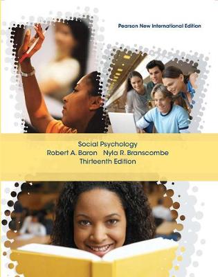 Book cover for Social Psychology Pearson New International Edition, plus MyPsychLab without eText