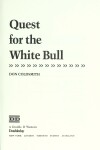 Book cover for Quest for the White Bull