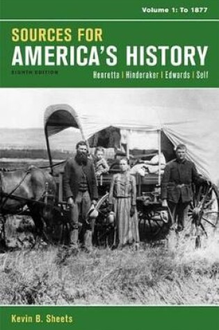 Cover of Sources for America's History, Volume 1