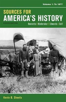 Book cover for Sources for America's History, Volume 1