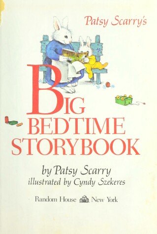 Book cover for Patsy Scary Bedtime Bk