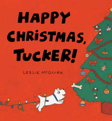 Book cover for Happy Christmas Tucker Board Book