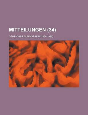 Book cover for Mitteilungen (34 )