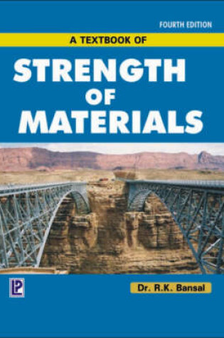 Cover of A Textbook of Strength of Materials