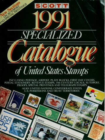 Book cover for Scott 1991, U.S. Specialized Catalogue