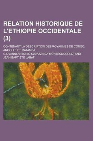 Cover of Relation Historique de L'Ethiopie Occidentale; Contenant La Description Des Royaumes de Congo, Angolle Et Matamba (3)