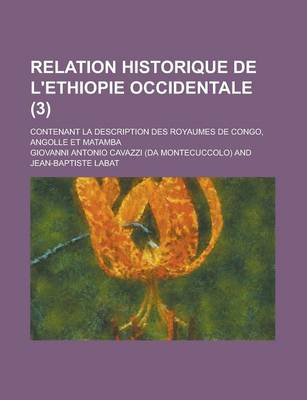 Book cover for Relation Historique de L'Ethiopie Occidentale; Contenant La Description Des Royaumes de Congo, Angolle Et Matamba (3)