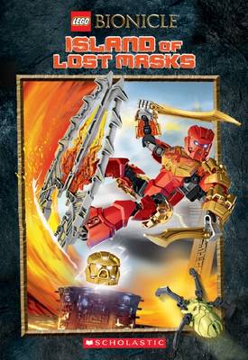 Book cover for Lego Bionicle Chapter Book: #1 Island of Lost Masks