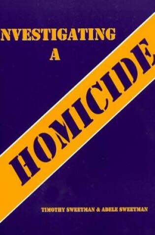 Cover of Investigating a Homicide Workbook