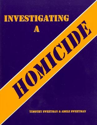 Book cover for Investigating a Homicide Workbook