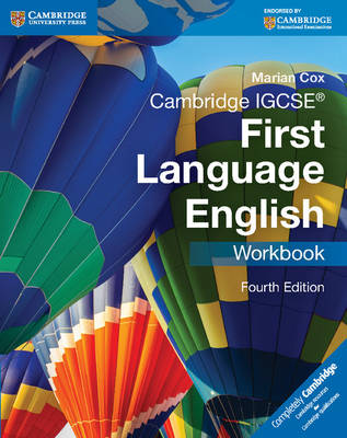 Cover of Cambridge IGCSE® First Language English Workbook