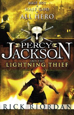 Book cover for Percy Jackson and the Lightning Thief (Book 1)